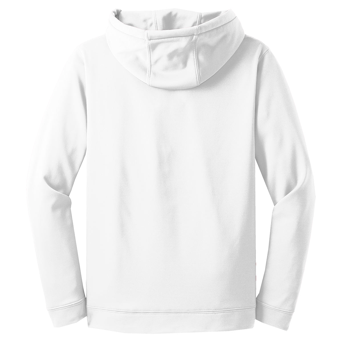 Sport-Tek Men's Premium White Sport-Wick Fleece Hooded Pullover