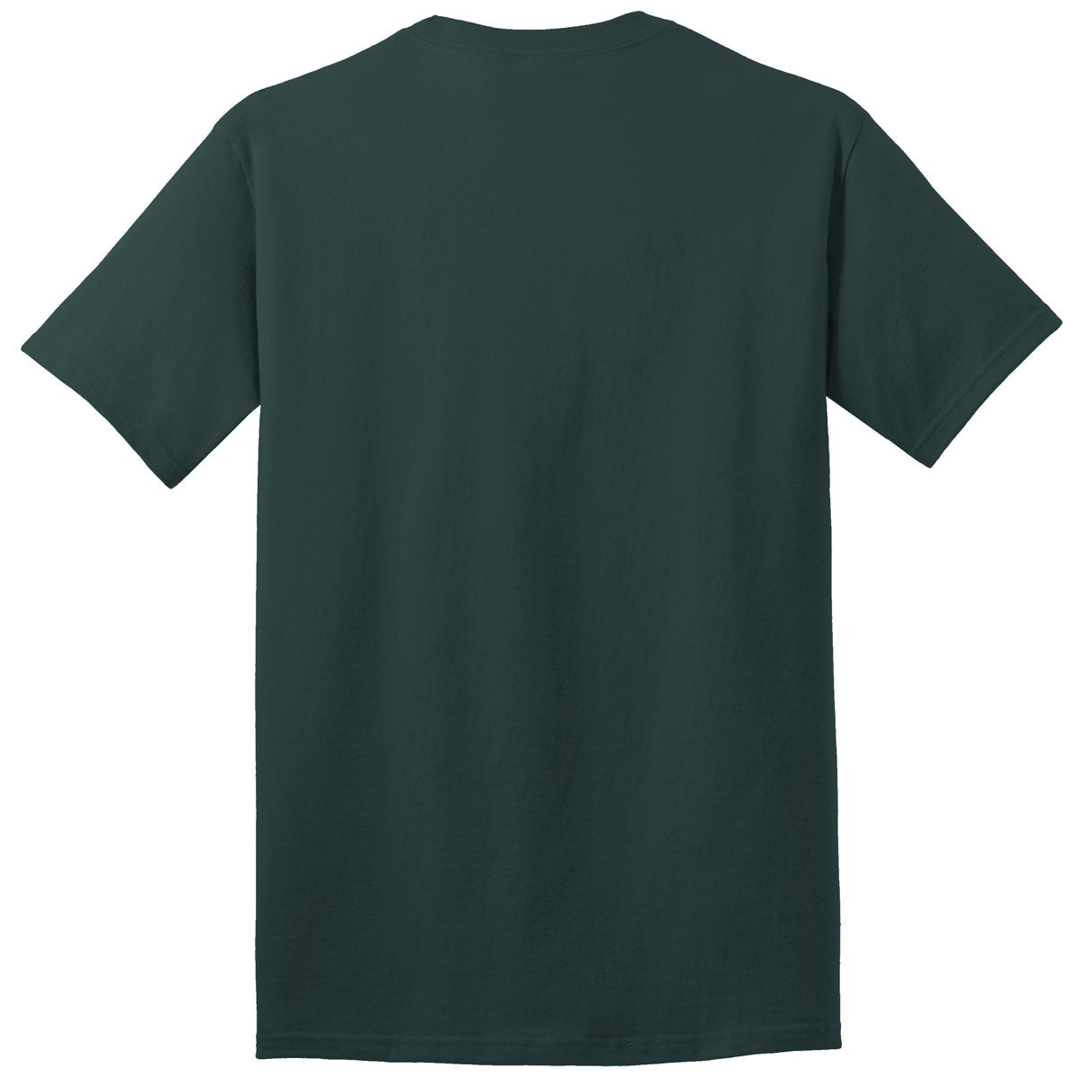 Port & Company Men's Stunning Dark Green Cotton Tee