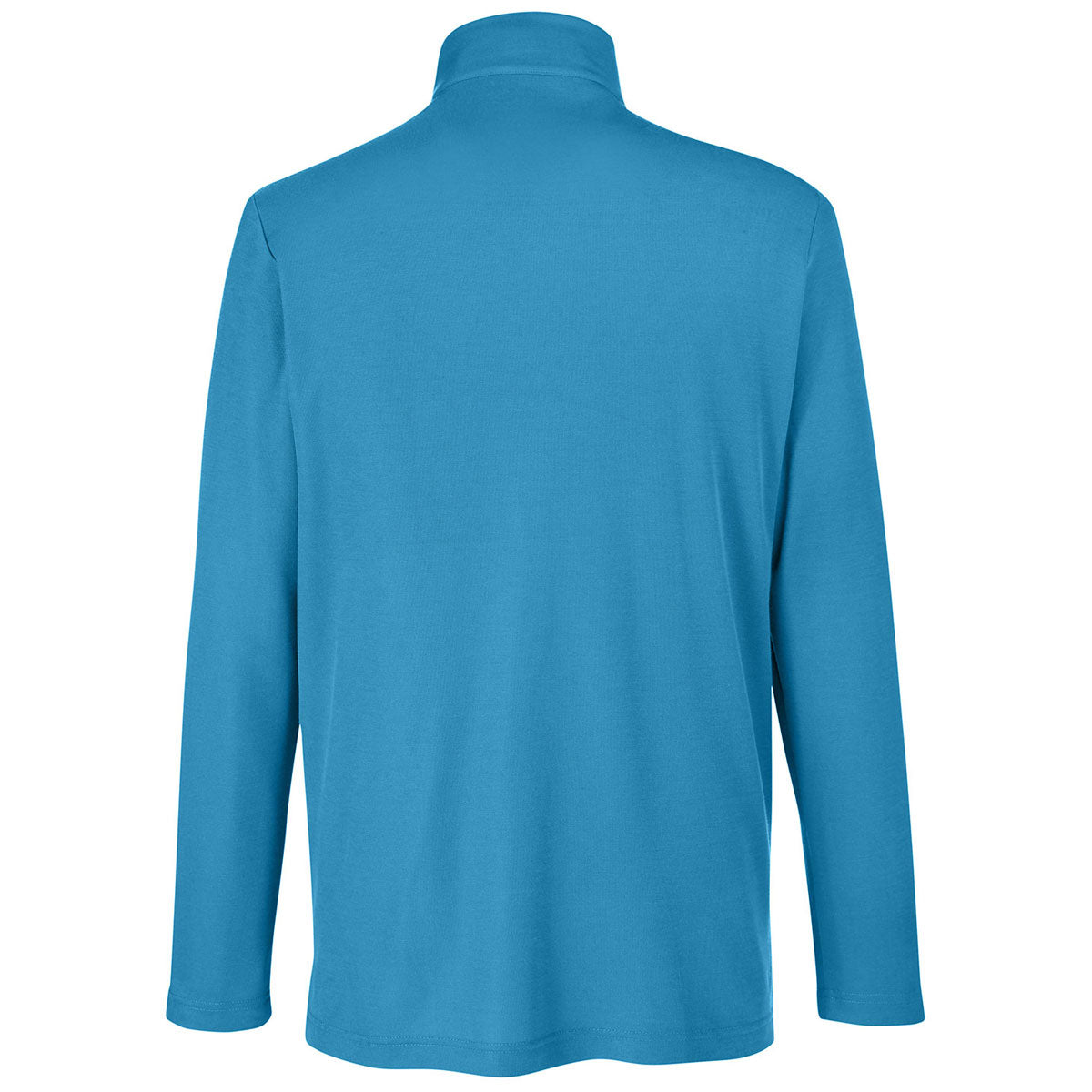 Core 365 Men's Stunning Electric Blue Fusion ChromaSoft Pique Quarter-Zip - A Must-Have!