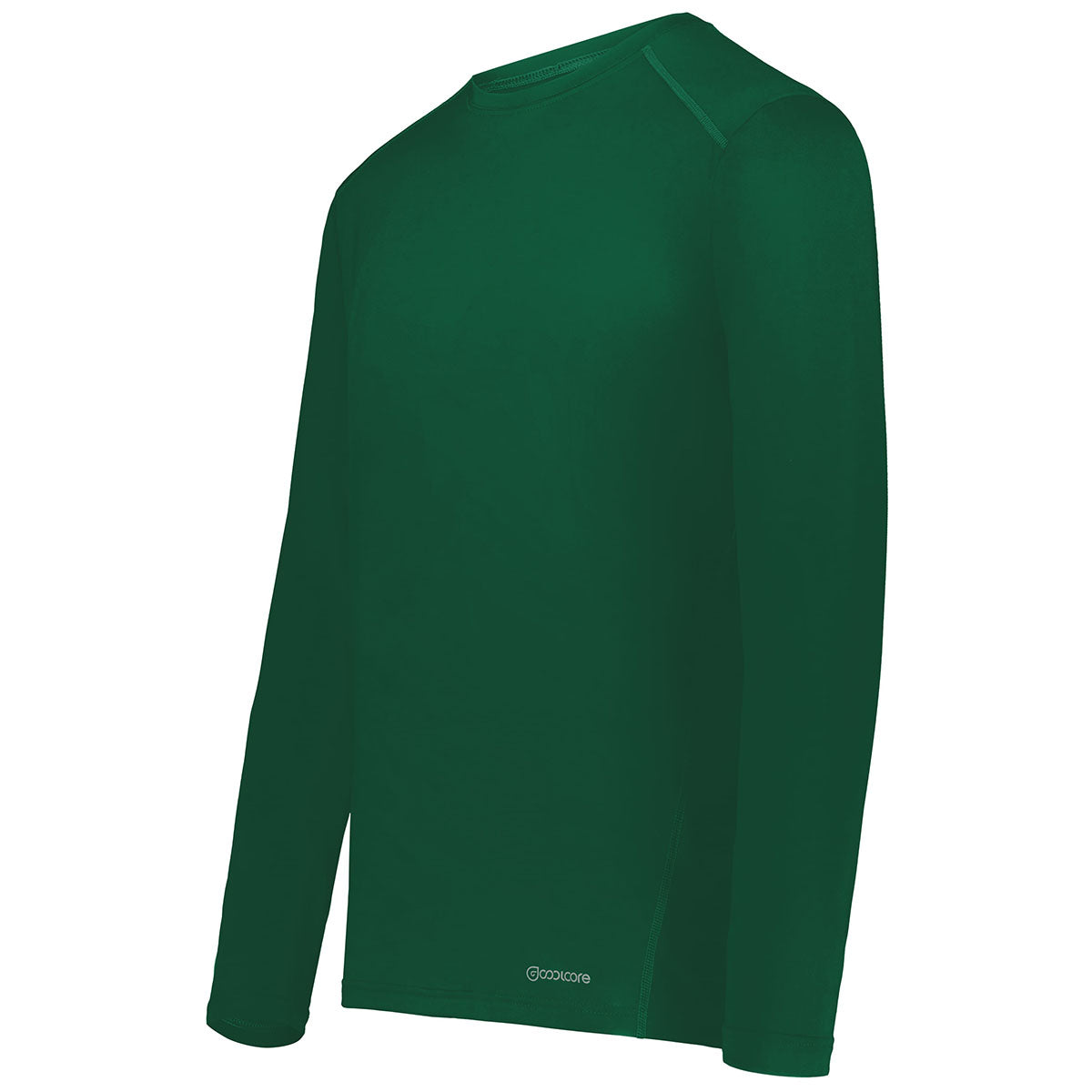 Holloway Men's Stunning Dark Green Coolcore Long Sleeve Tee