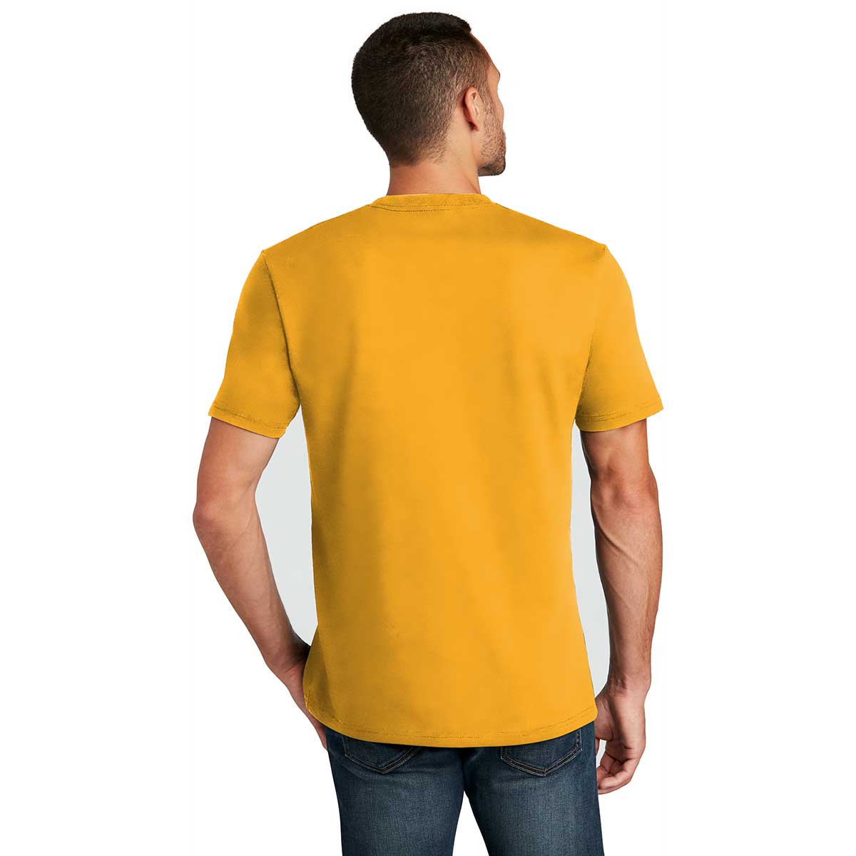 District Men's Stunning Maize Yellow Re-Tee