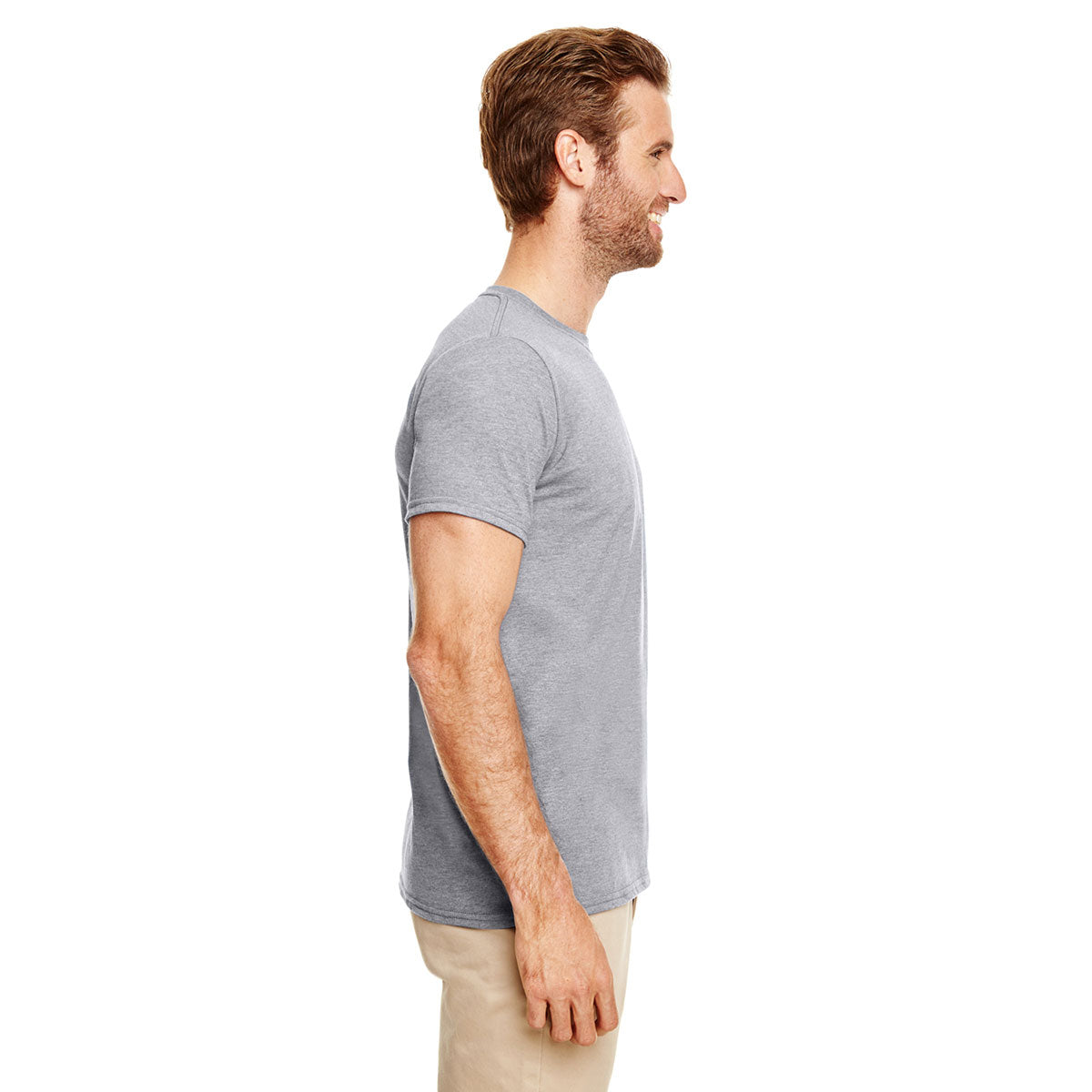 Gildan Men's Graphite Heather Softstyle 4.5 oz. T-Shirt: Ideal for Corporate Swag