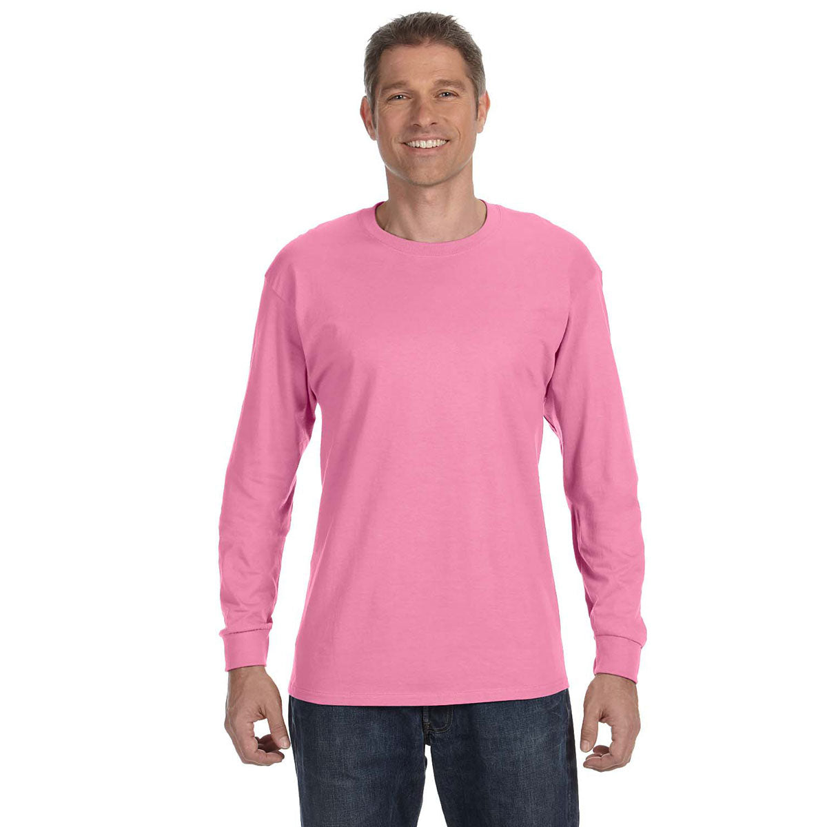 Jerzees Men's Azalea 5.6 Oz Dri-Power Active Long-Sleeve T-Shirt: A Stylish and Comfortable Choice