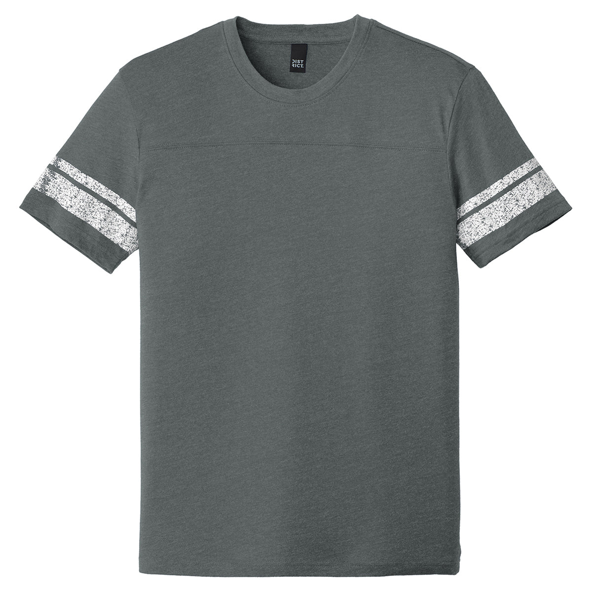 District Men's Charcoal/White Heathered Game-Changing Tee