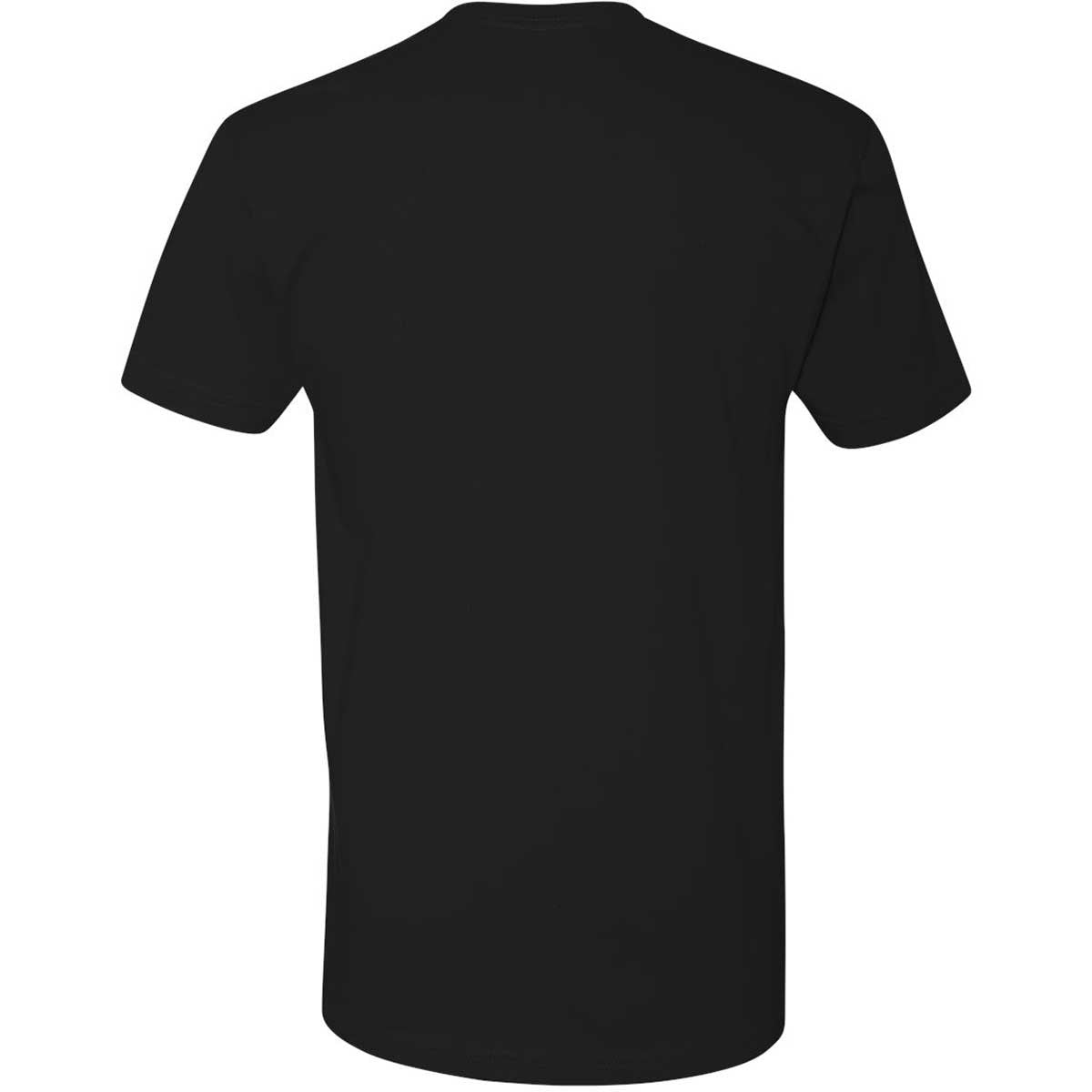 Next Level Men's Premium Black Cotton T-Shirt