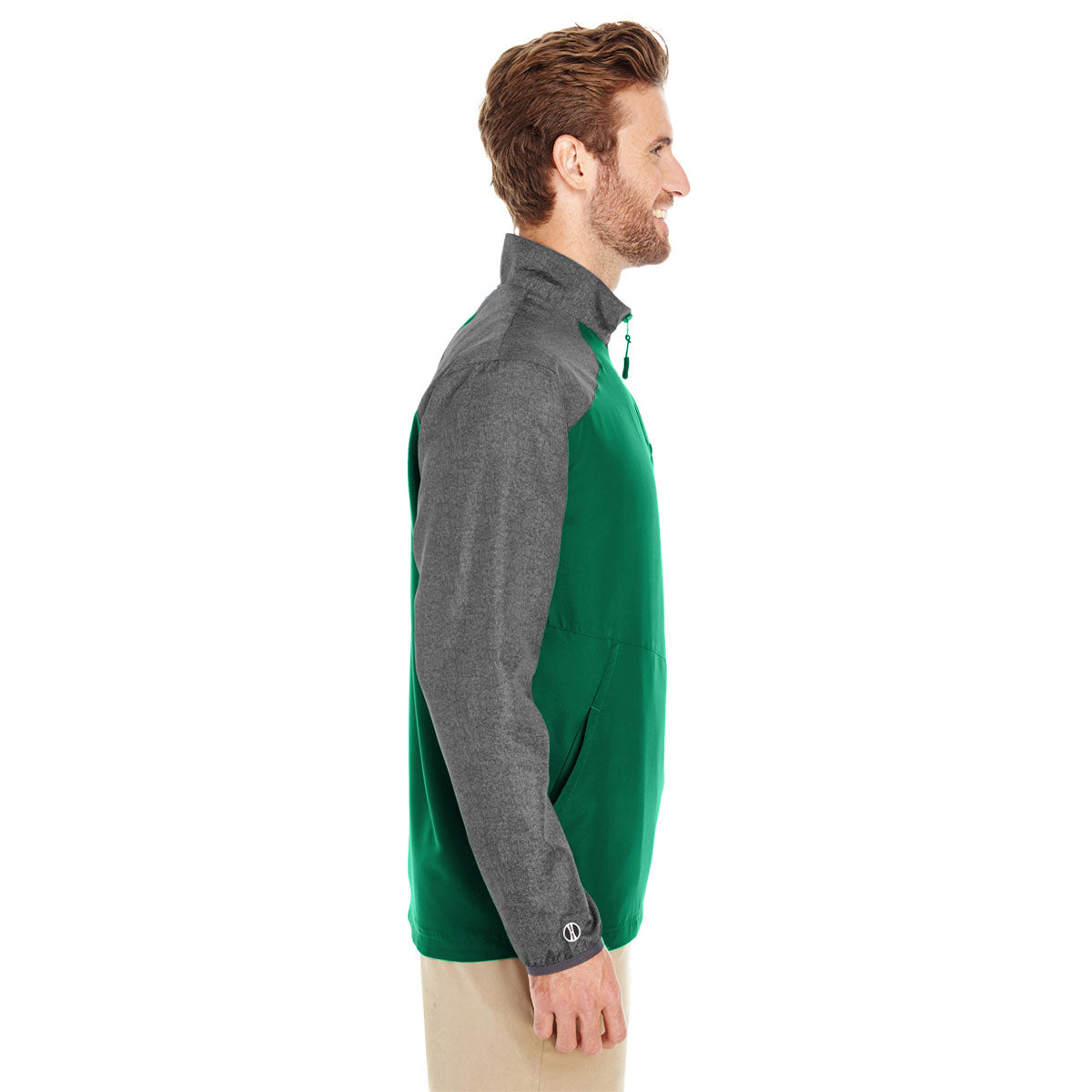 Holloway Men's Carbon Print/Forest Raider Super Pullover