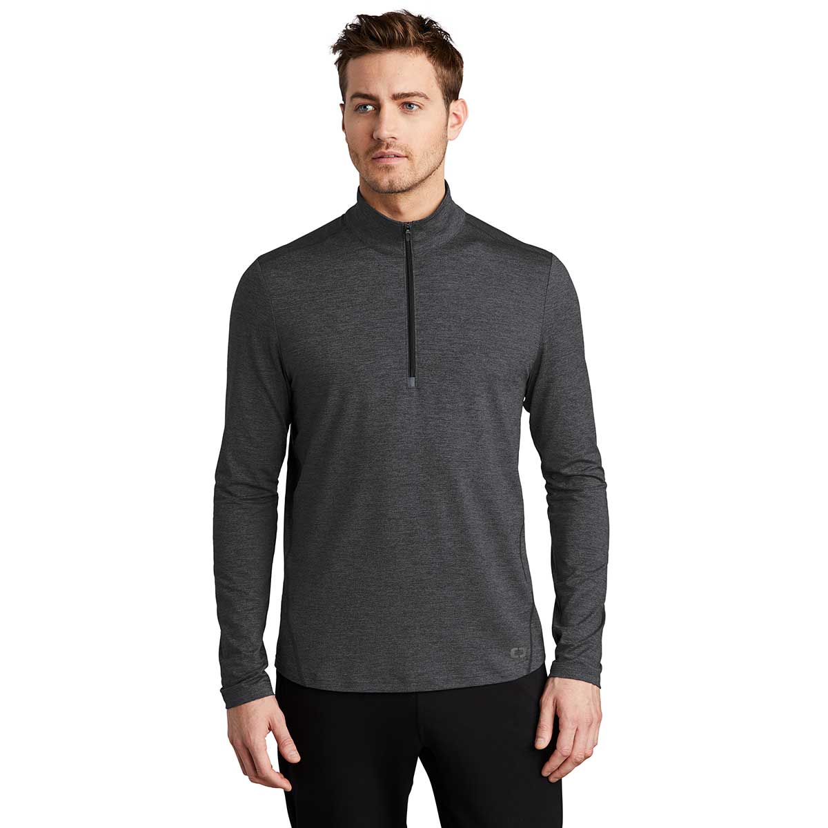 OGIO Men's Blacktop Heather Endurance Force Quarter Zip: The Ultimate Gym and Outdoor Essential