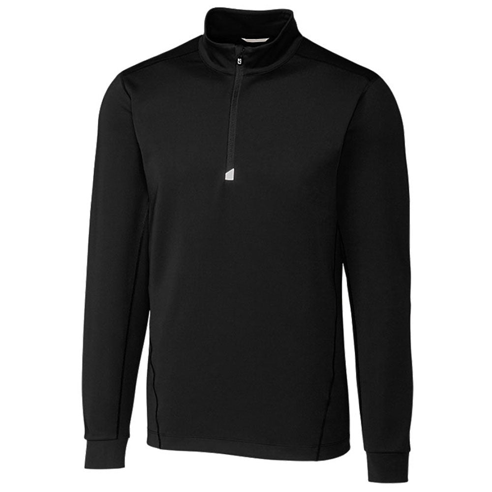 Cutter & Buck Men's Tall Black DryTec Traverse Half-Zip: A Must-Have for Corporate and Athletic Events!