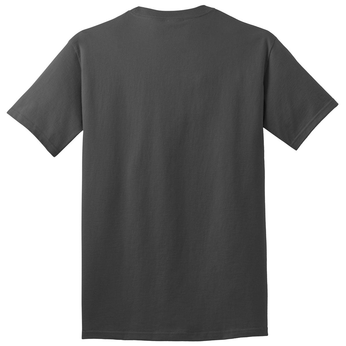 Port & Company Men's Charcoal Core Cotton DTG Tee - The Ultimate Comfort Tees