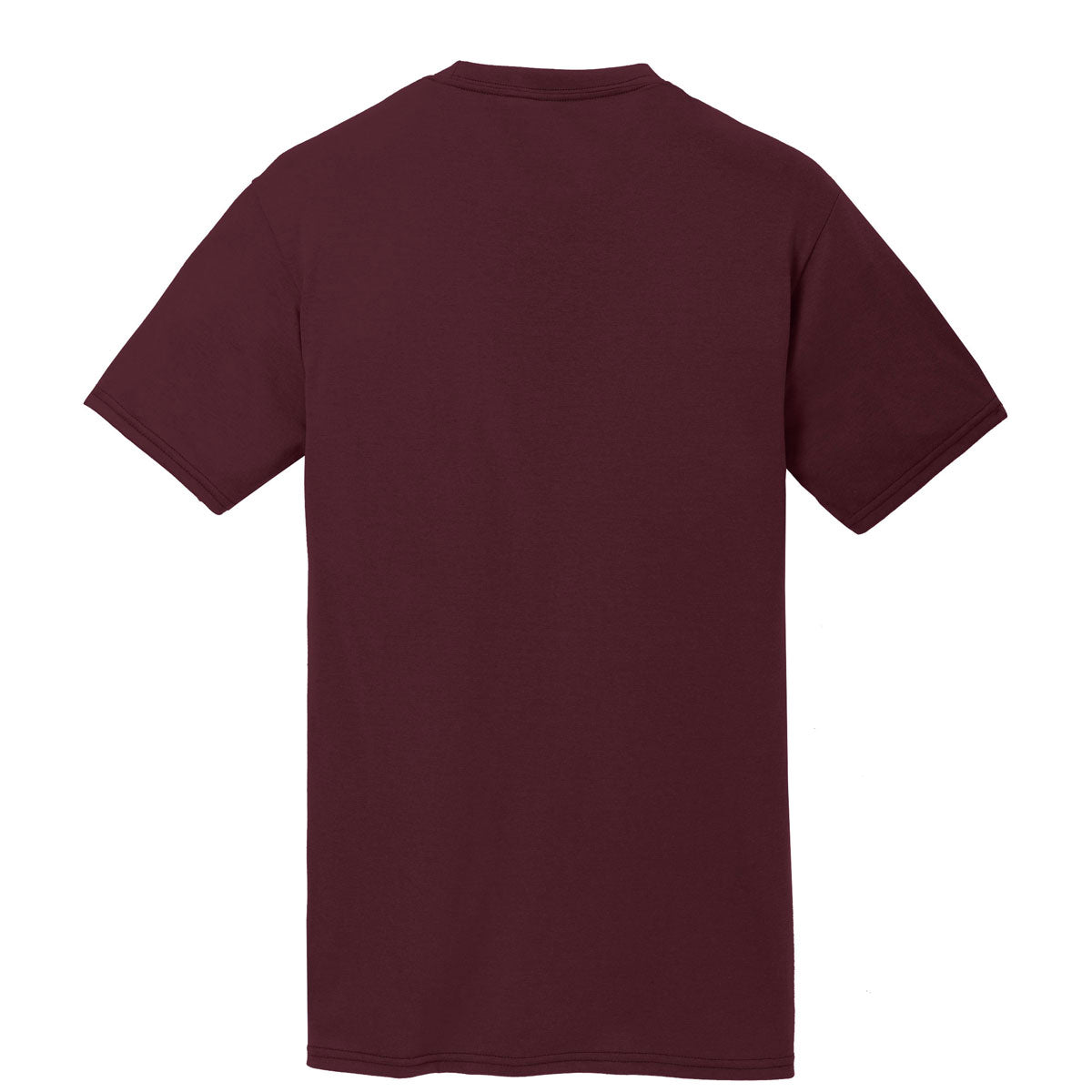 Port & Company Men's Athletic Maroon Performance Blend Tee - Unbeatable Comfort!