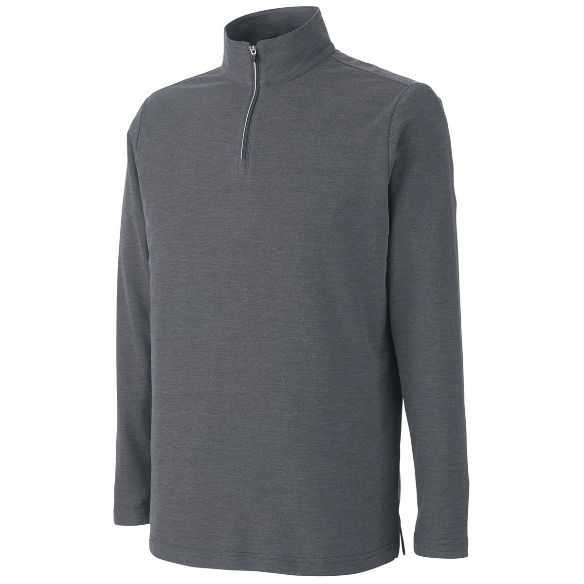 Core 365 Men's Carbon Heather Fusion ChromaSoft Pique Quarter-Zip: The Ultimate Work & Play Top