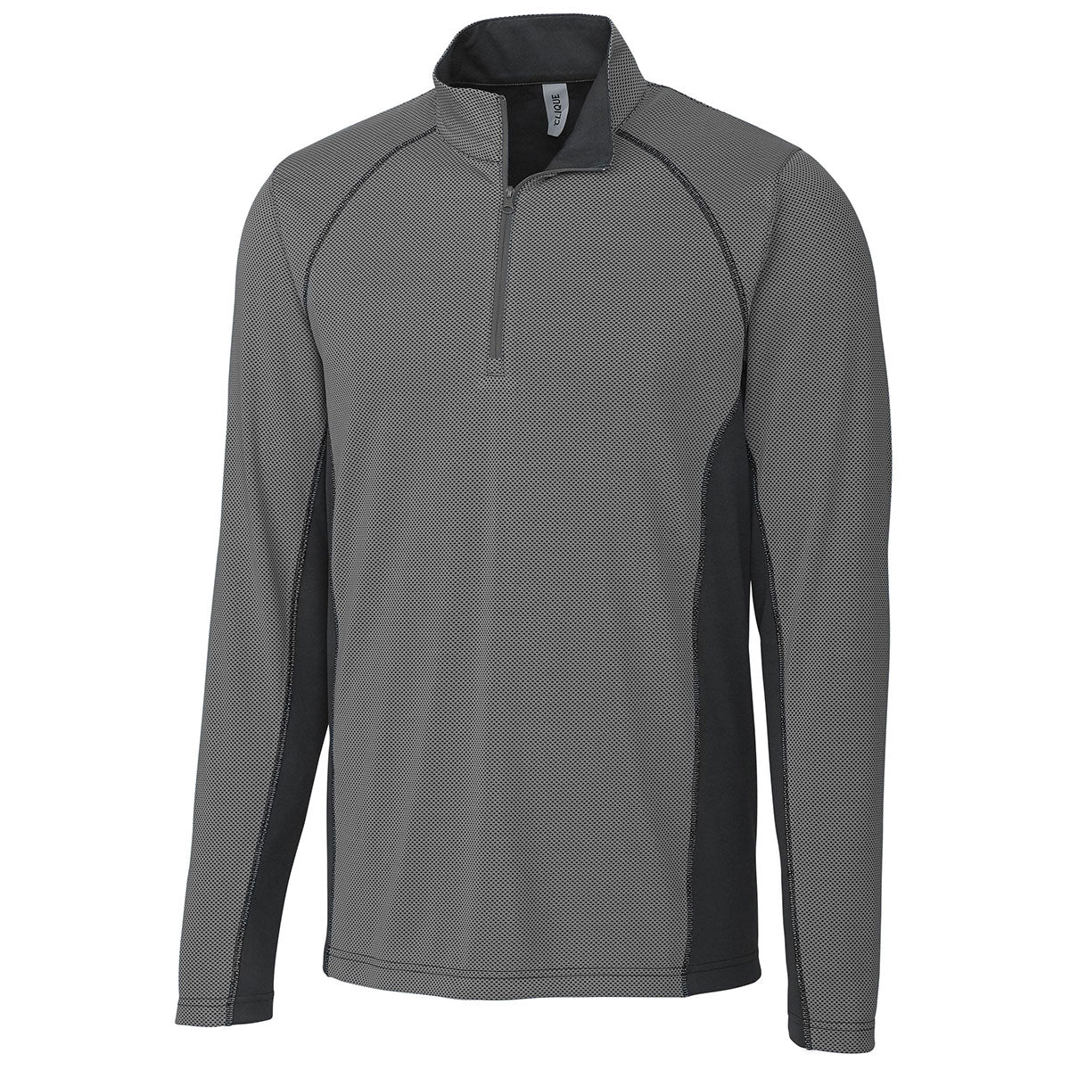 Clique Men's Titan Ice Colorblock Half Zip - A Stylish Must - Have