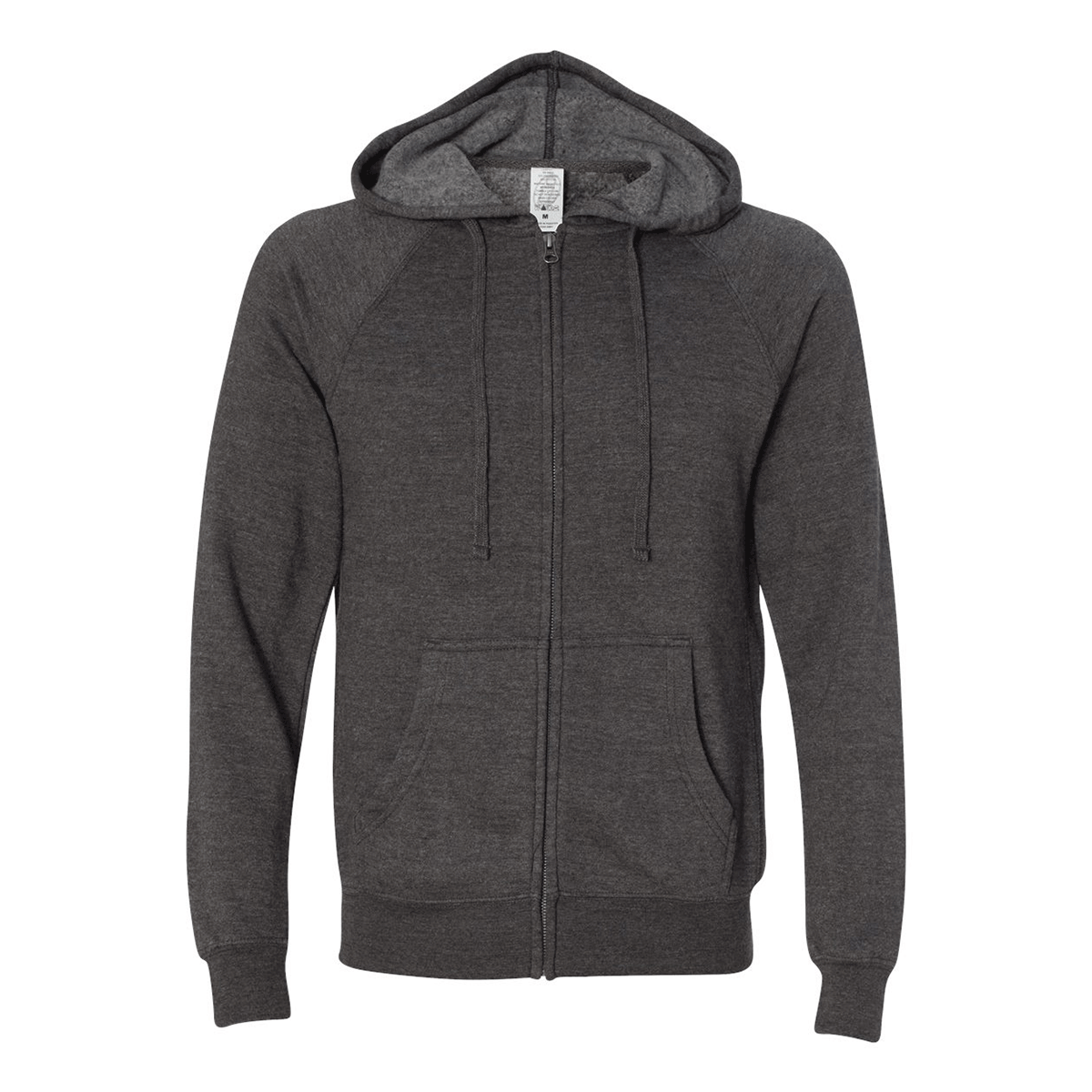 Independent Trading Co. Carbon Unisex Special Blend Raglan Full-Zip Hoodie: Your Team's Must-Have