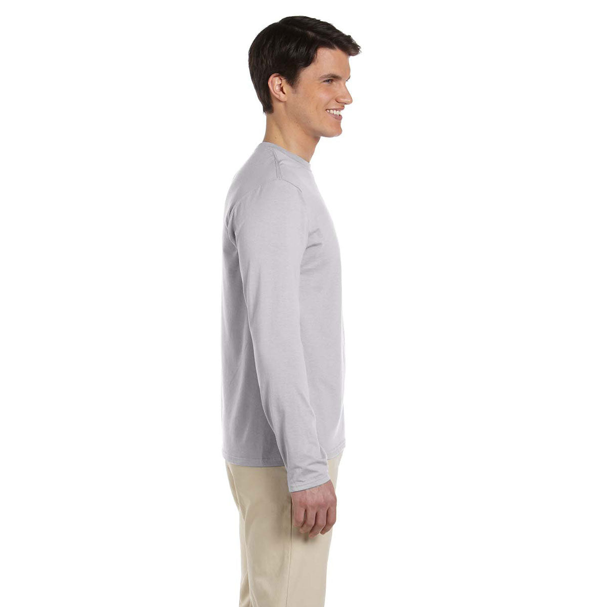 Gildan Men's RS Sport Grey Softstyle 4.5 oz Long-Sleeve T-Shirt: The Ultimate Customizable Tee